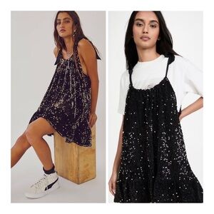 Free people NOVA sequin mini dress